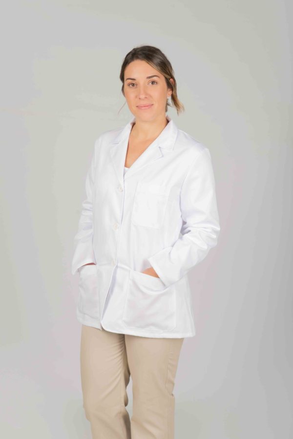 CHAQUETA BLAZER-BLANCO