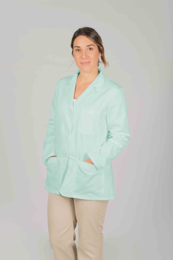 CHAQUETA BLAZER-VERDE AGUA