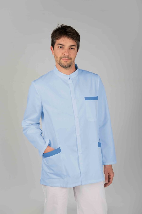 CHAQUETA ISAAC-AZUL CLARO