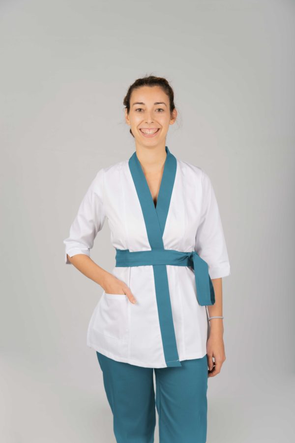 CHAQUETA KIMONO-ESMERALDA