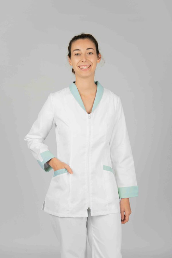 CHAQUETA CELIA-VERDE AGUA